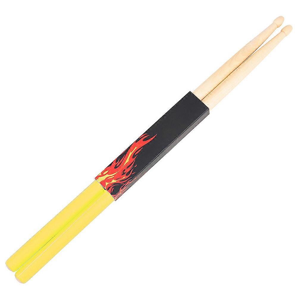 Classic Maple Wood Drumsticks Lightweight Durable Percussion Sticks for Jazz Marching Band Practice