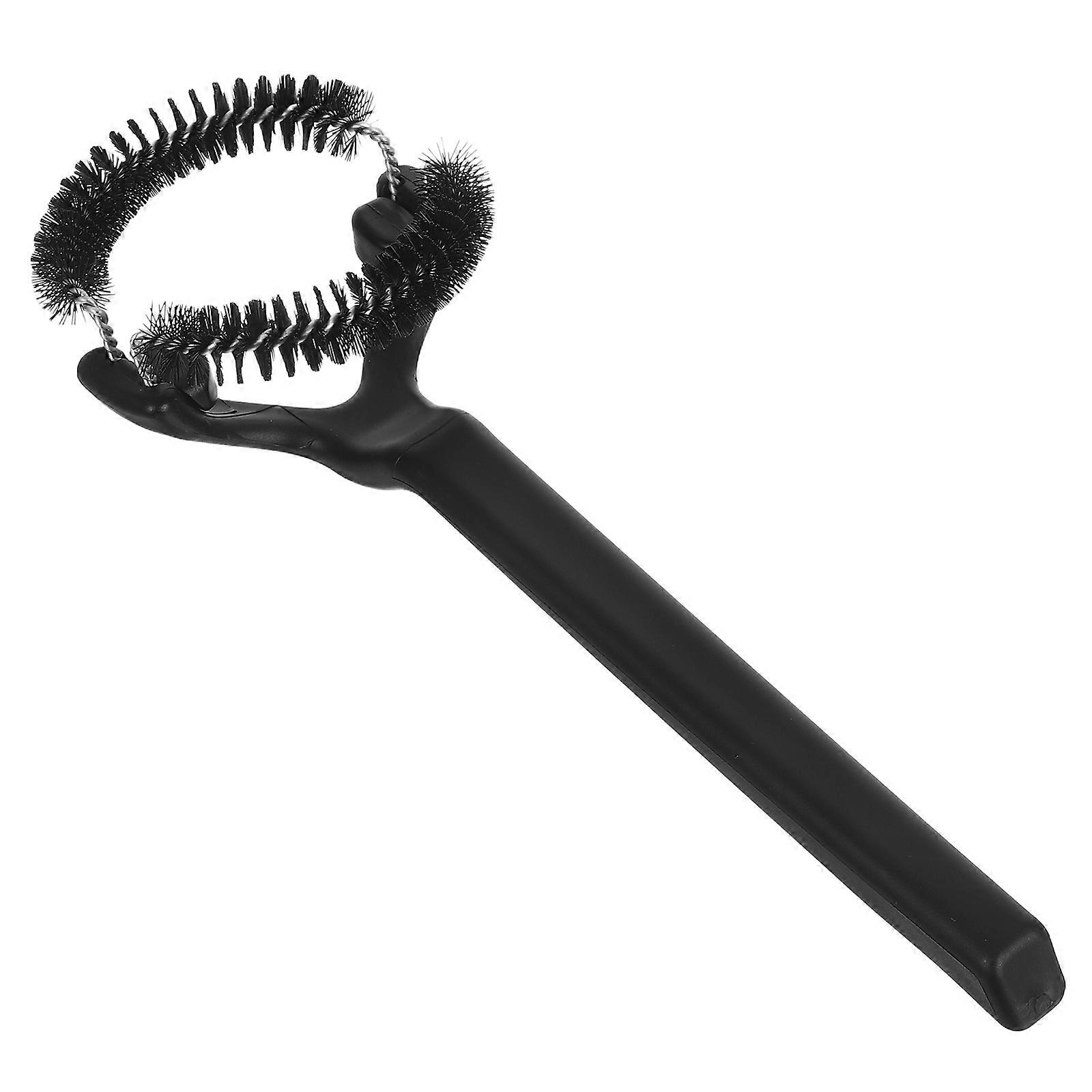 Espresso Machine Cleaning Brush with Detachable Arc Design, High Density Nylon Bristles for Deep, Wear Resistant Cleaning