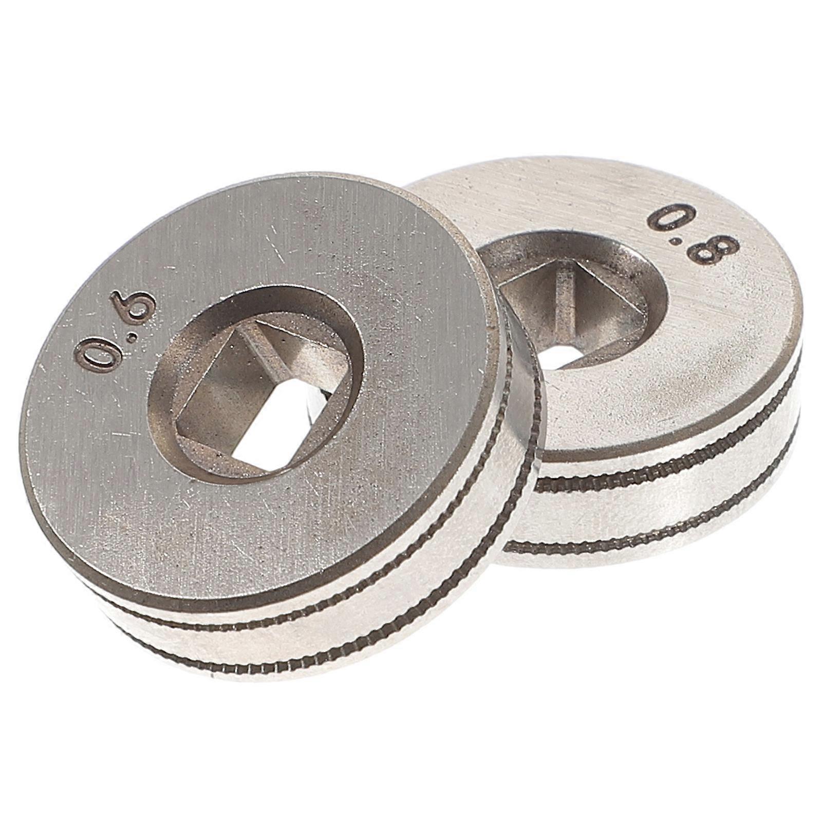 Weld Wheels Silver 2.40X2.40X0.70CM 2Pcs