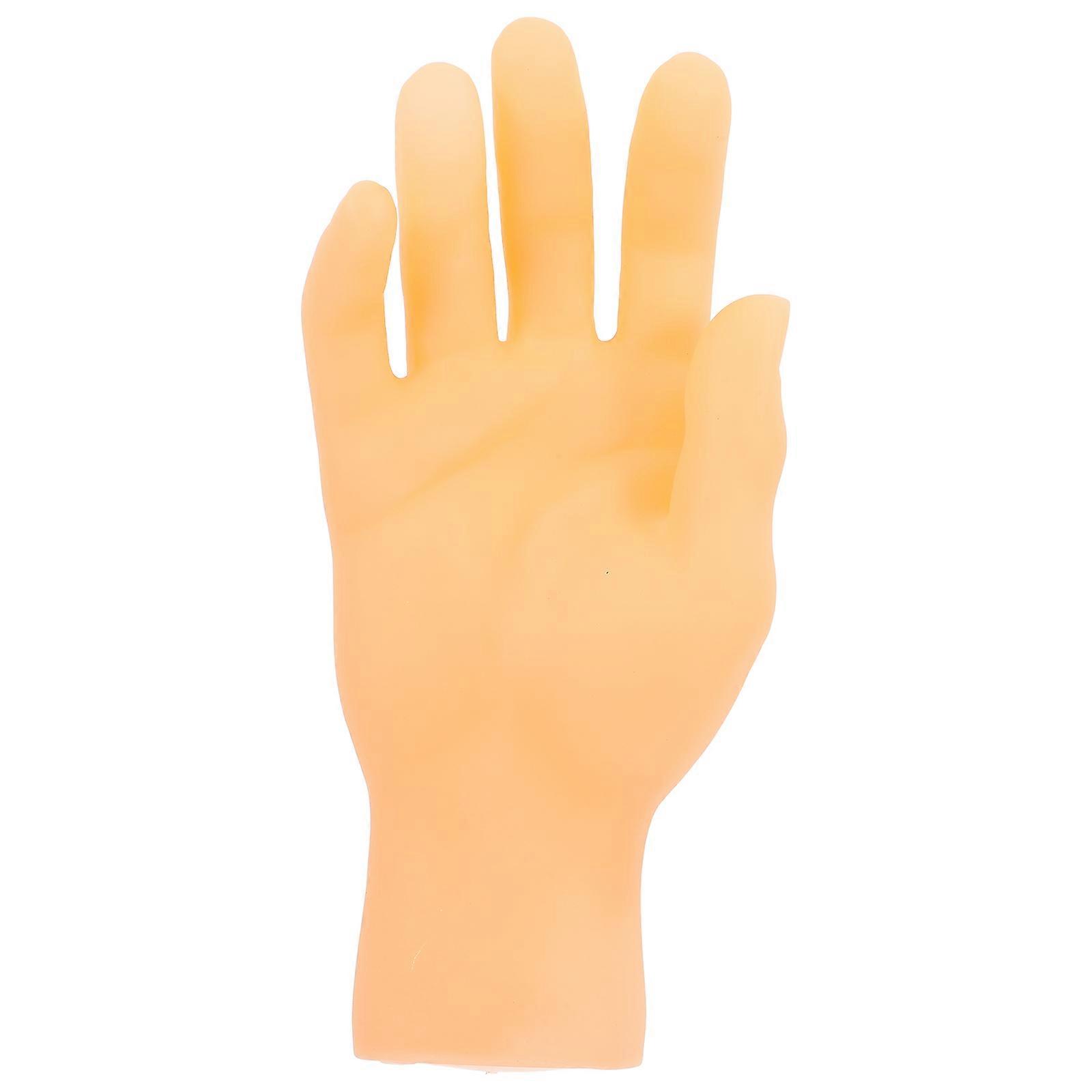 Hand Display Mannequin For Rings Mannequin Hand Flexible Structure Skin-Tone Matte 1Pack