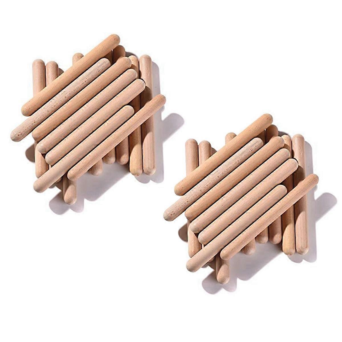 Rhythm Music Lummi Sticks for Kid, 16Pcs Sticks with Carry Bag, 8Inch