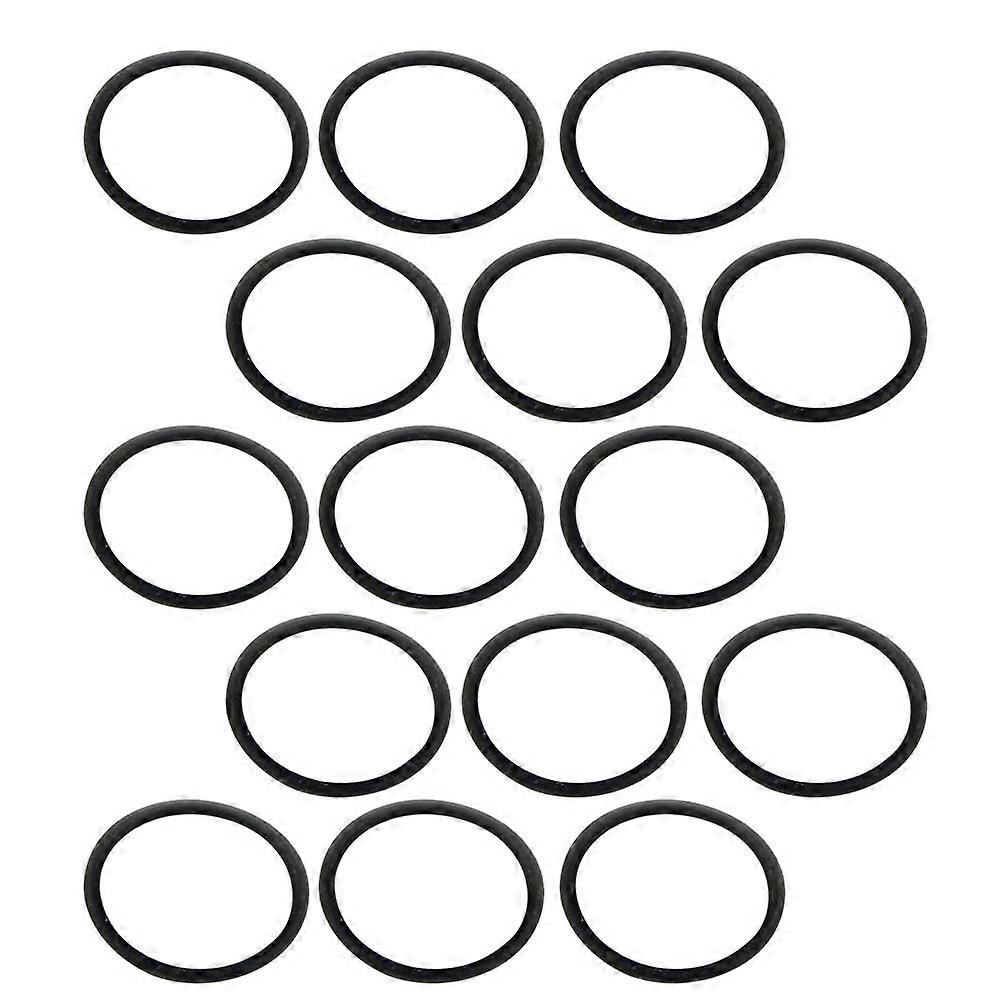 Musical Instrument Rubber Anti-Collision Ring Trumpet Accessory Kit Sound Quality Enhancement For Practice Sessions 1.20X1.20X0.10CM 15Pcs