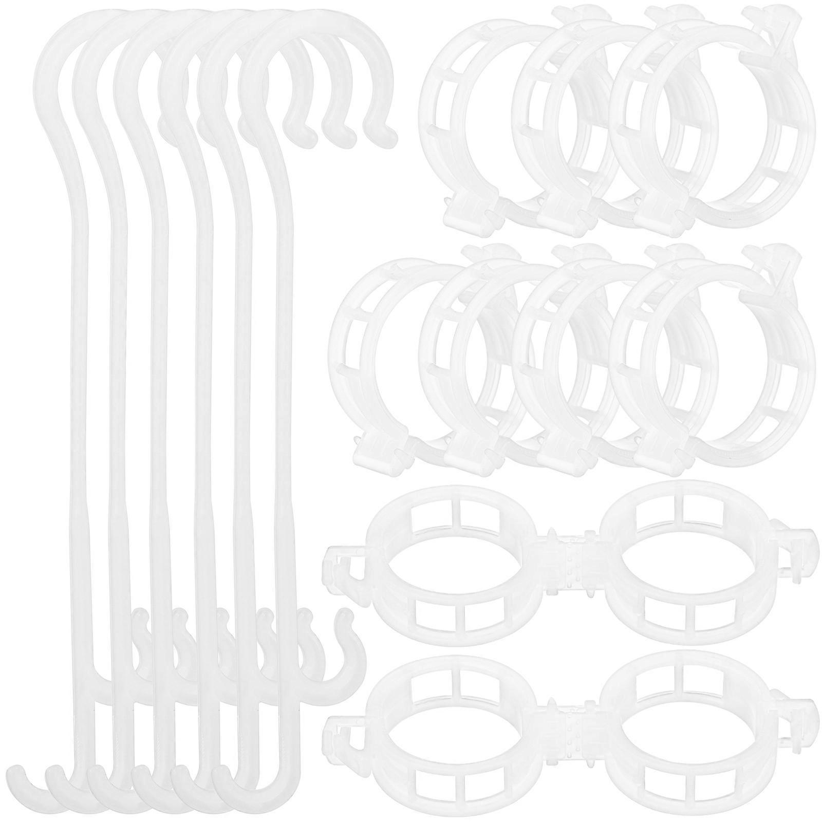 Plant Support Clips Plastic Plant Support Clips for Fixing 200Pcs Set