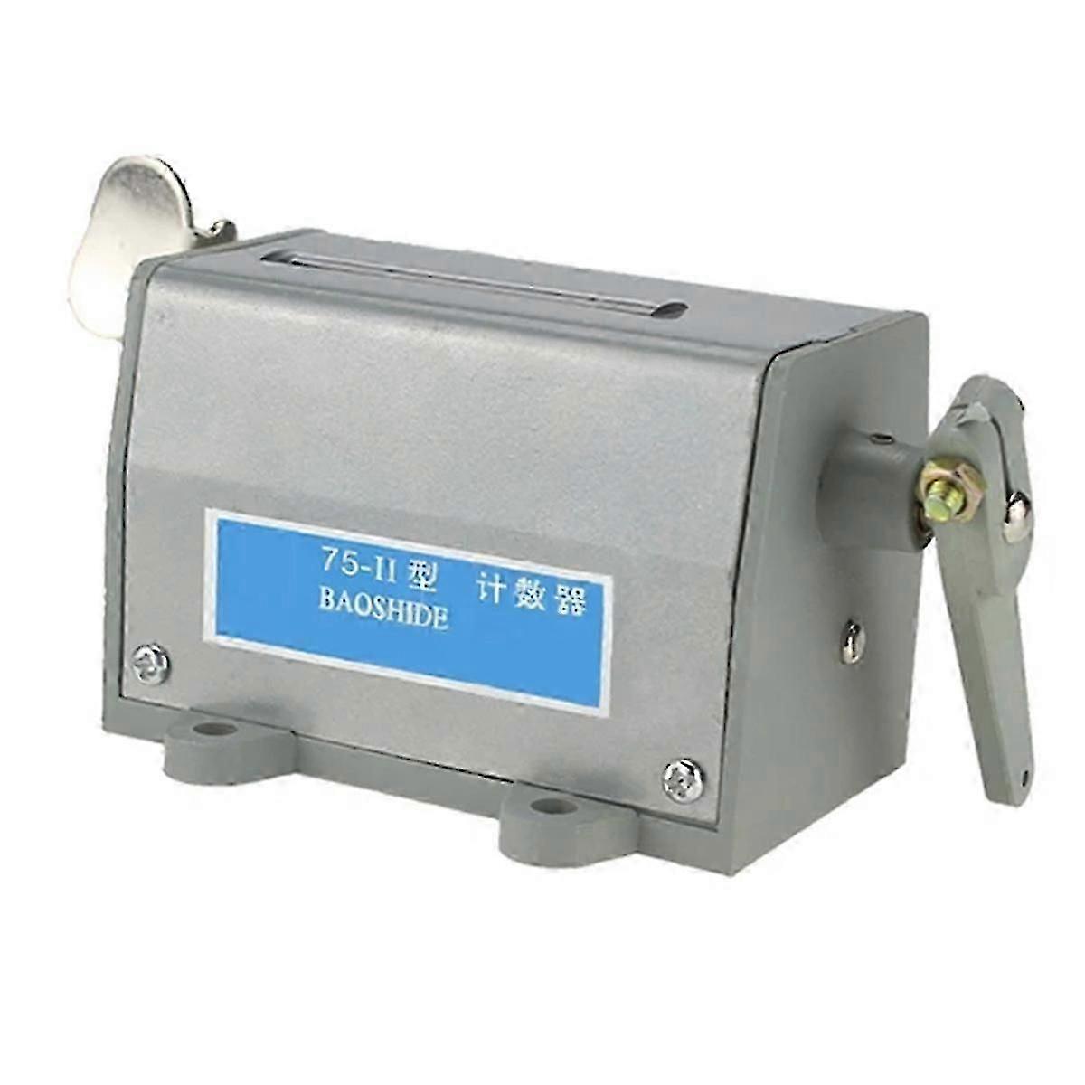 5-Digit Mechanical Manual Counter for Punching Machines Industrial Revolution Counter AC220V