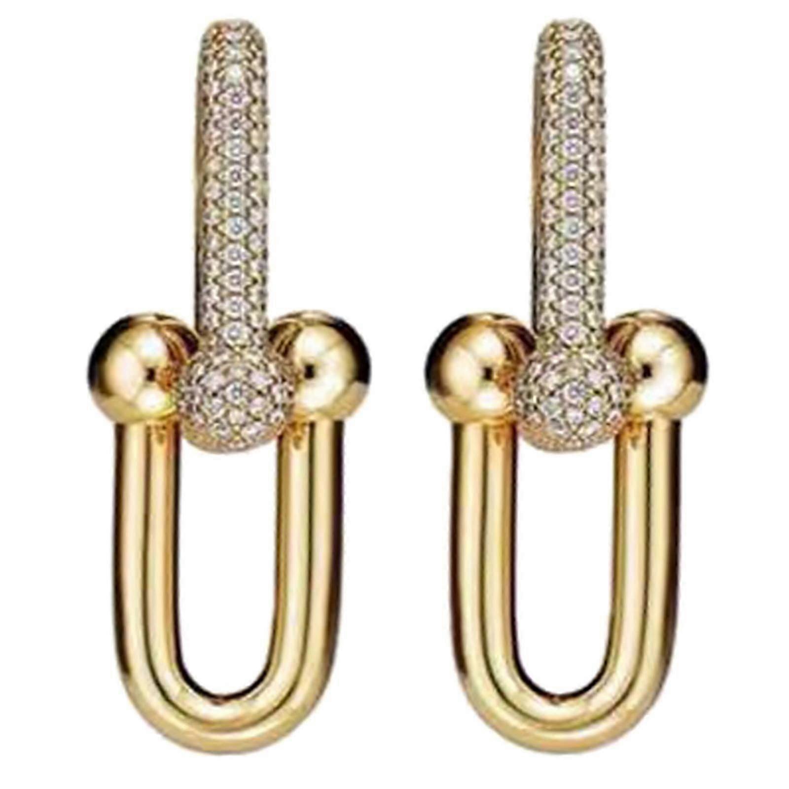 elegantní náušnice do podkovy šperky všestranný tvar podkovy náušnice ušní doplněk umocňuje vaše módní prohlášení
