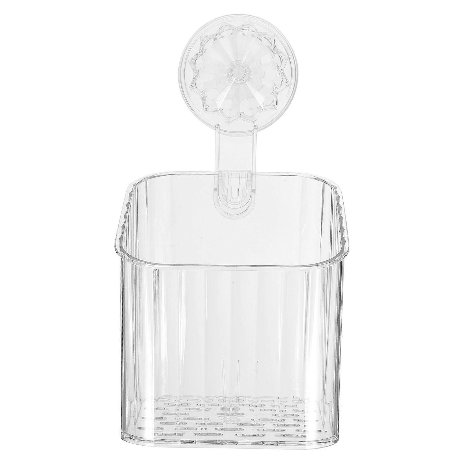 Suction Bathroom Organizer Suction Cup Toothbrush Holder for Storage