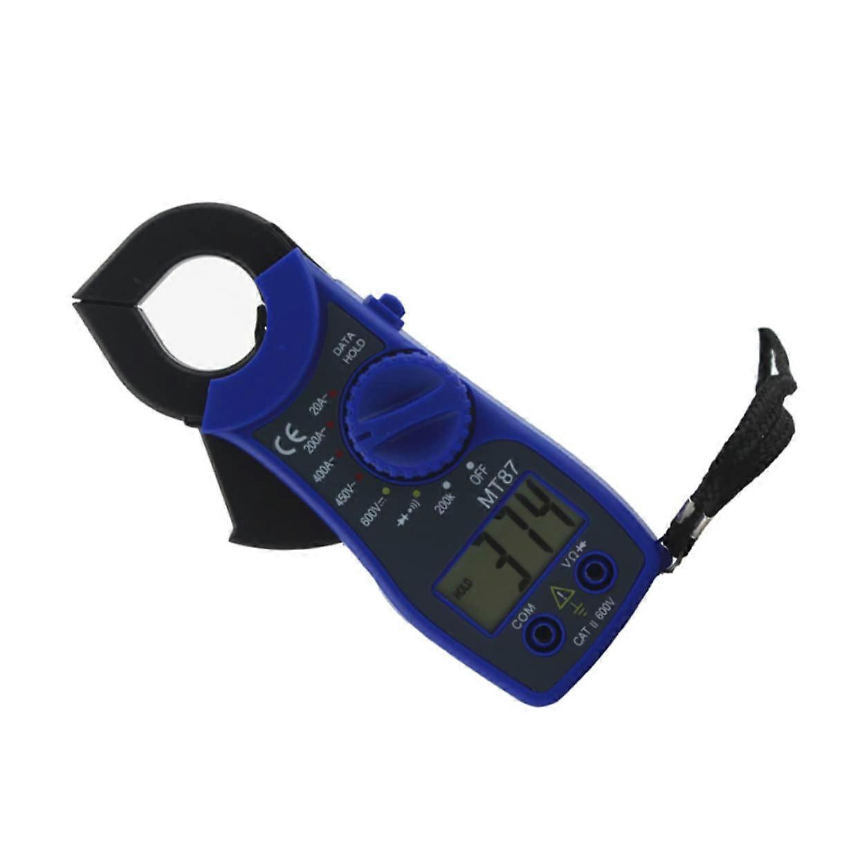 ZENGO Meter Equipment Digital Test Tool Digital Multimeter Electronic Measuring Instrument Multitester, Blue