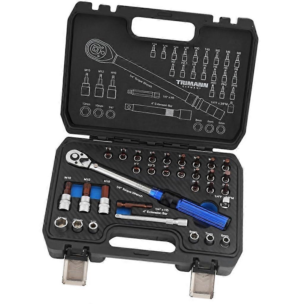 Professional essential torque wrench set for cyclists and mechanics with  precision and durable materials Ref: 6770