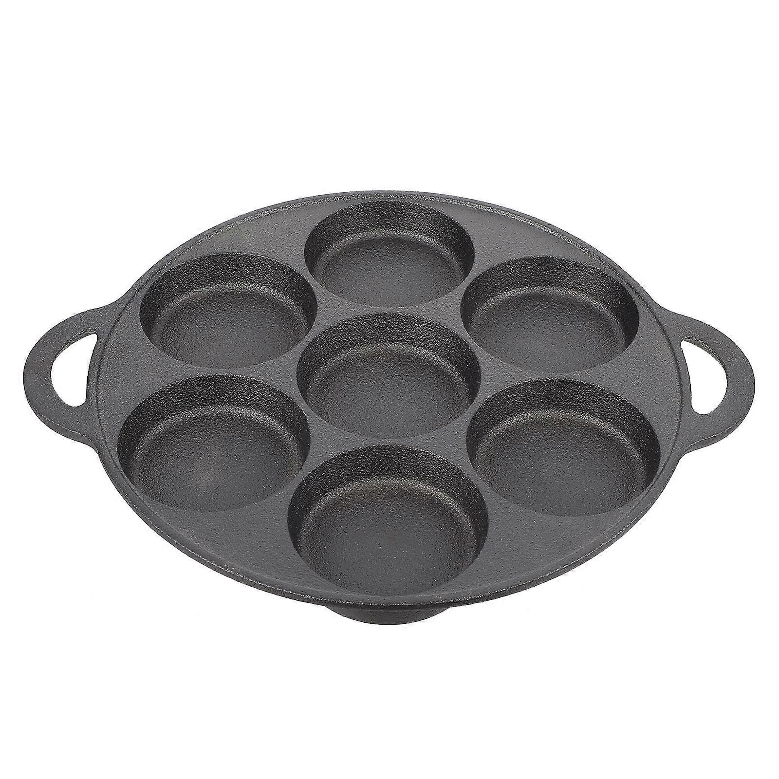 1Pc Seven Hole Egg Frying Pan Omelette and Pancake Maker Practical Snail Pan