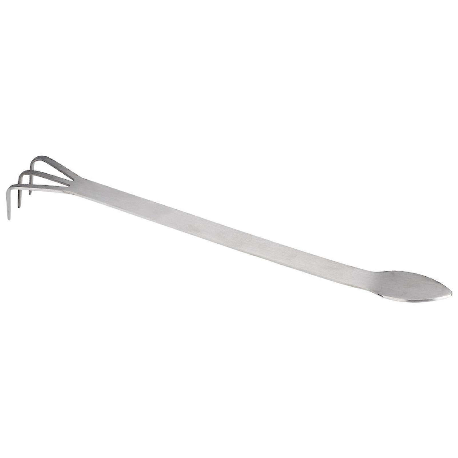 Bonsai Tool 2 in 1 Stainless Steel Root Rake and Spatula for Garden and Bonsai Care, Ideal for All Skill Levels