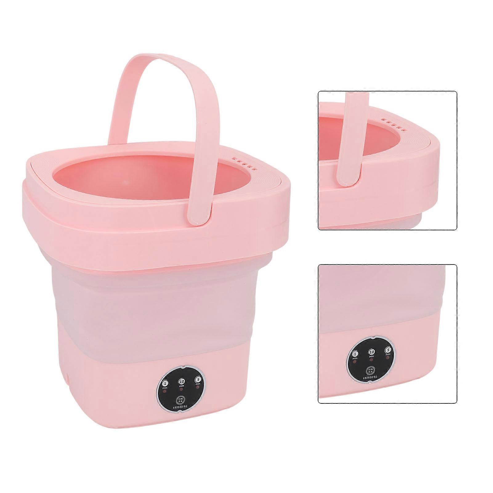 Foldable Washing Machine High Speed 6.5L Large Capacity Soft Semi Spin Drying