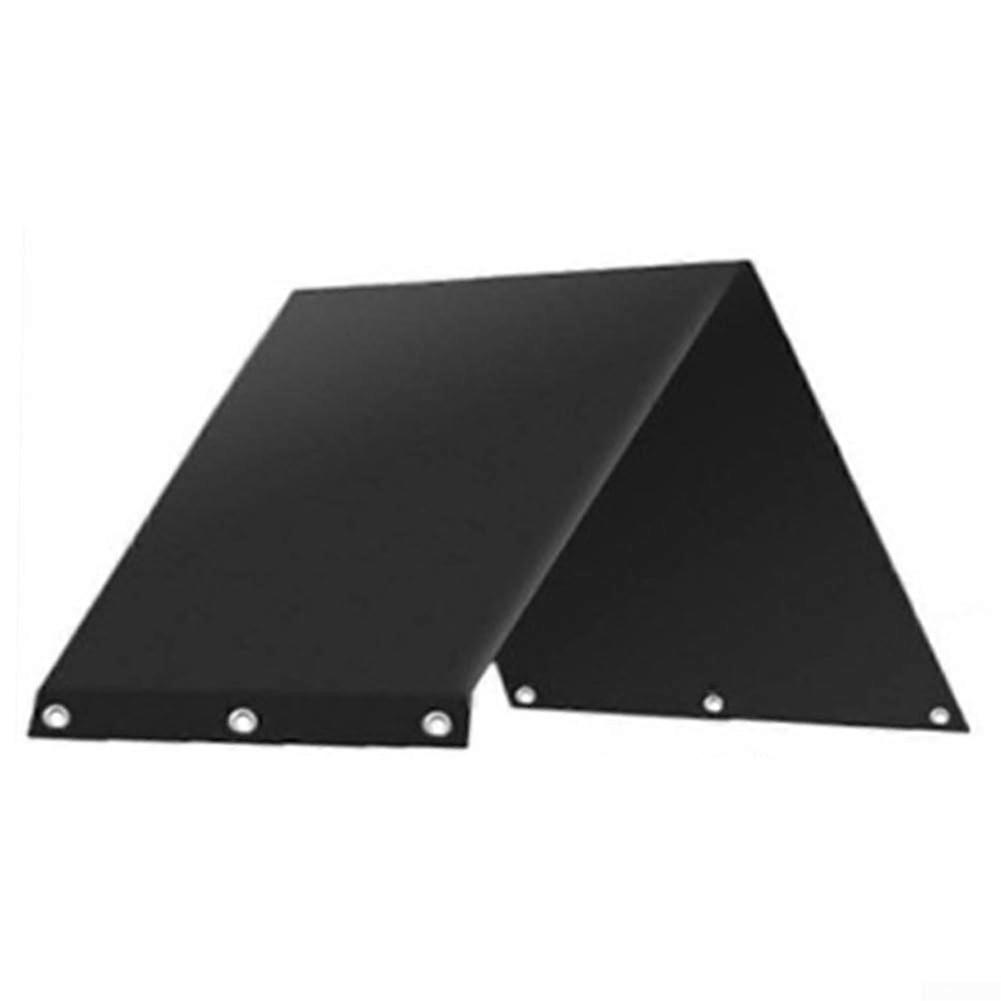 132 x 228 cm protective canopy for outdoor playgrounds, children's play areas are shielded from dust, sun, and rain (210D black).