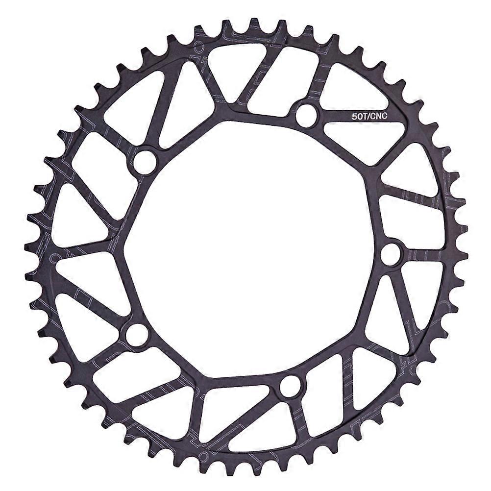 Bike Chain Ring Guard Single Disc Accessories for Chainring Protection 130mm BCD Black