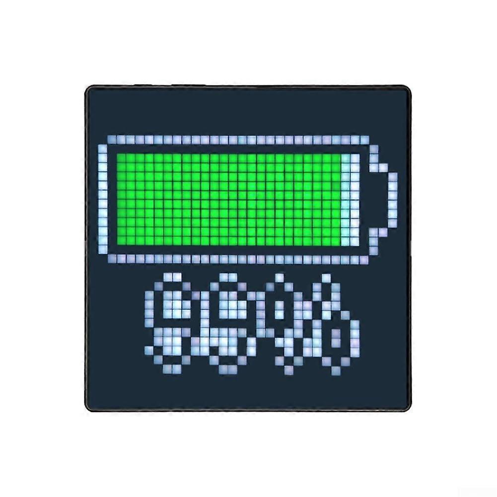Programmable Digital Picture Frame Pixel Art Dynamic LED Display Display Display Artwork Photo Animation for Home Bedroom (32x32 Pixels)