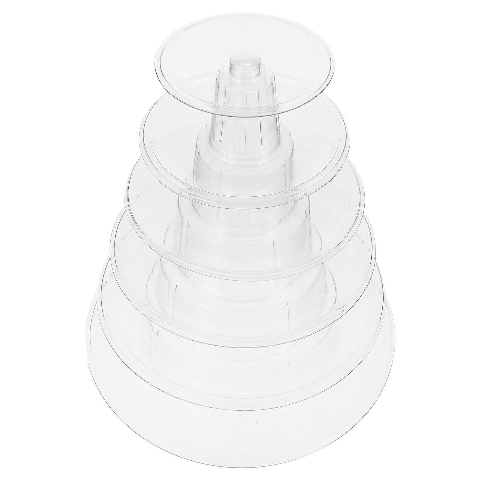 Displaying Dessert Stand Macaron Accessory Simple Elegant Holder For Party 23X23X26CM 1Pcs