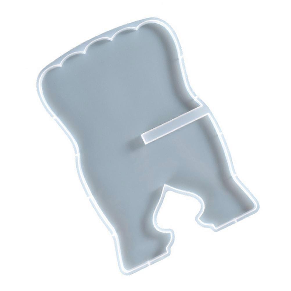 Bookshelf Making Mold Silicone DIY Reading Bookcase Mold for Craft Use