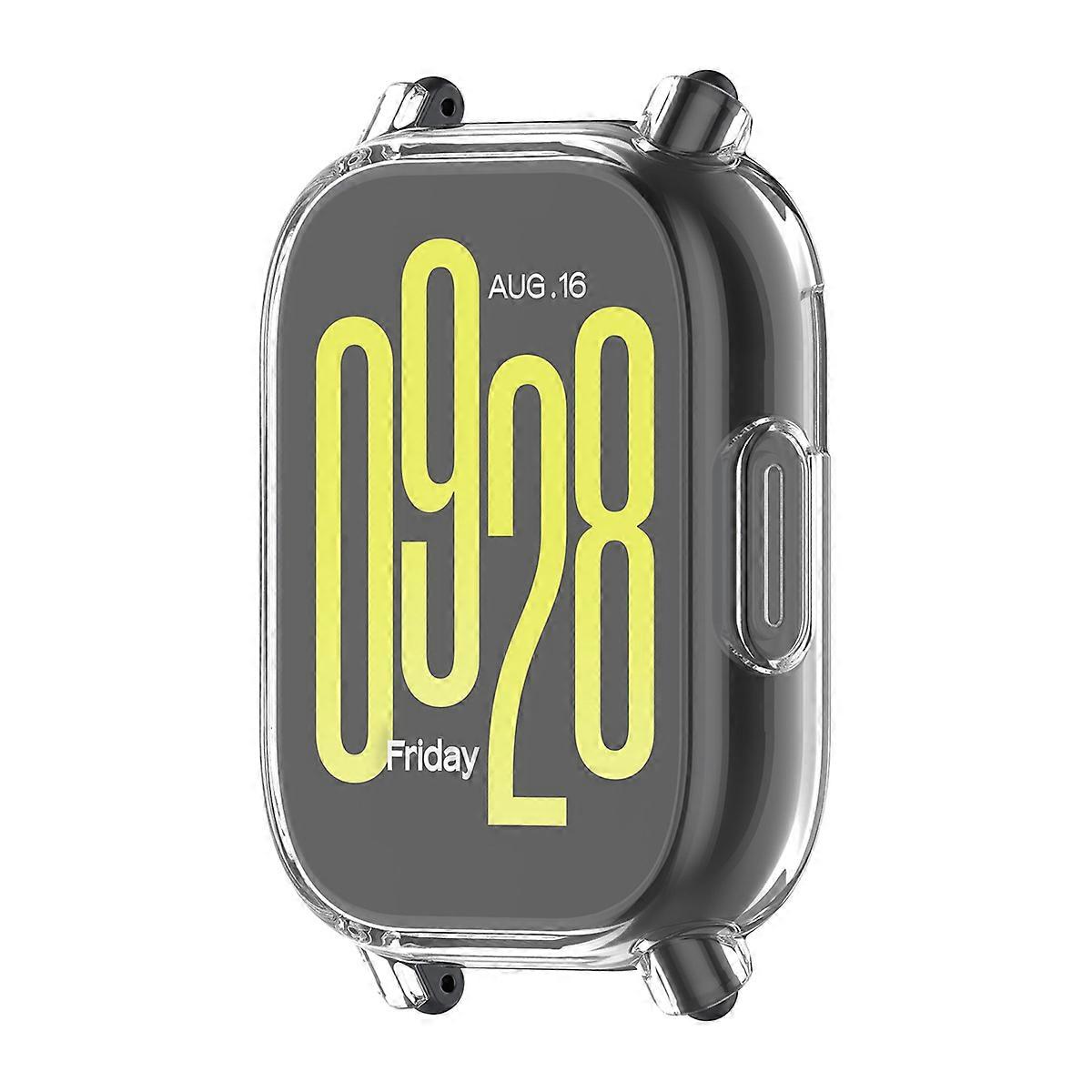 Για Xiaomi Redmi Watch 5 Lite TPU Θήκη ρολογιού ENKAY HAT PRINCE Κάλυμμα ρολογιού ηλεκτρολυτικής επιμετάλλωσης με διαφανές προστατευτικό οθόνης