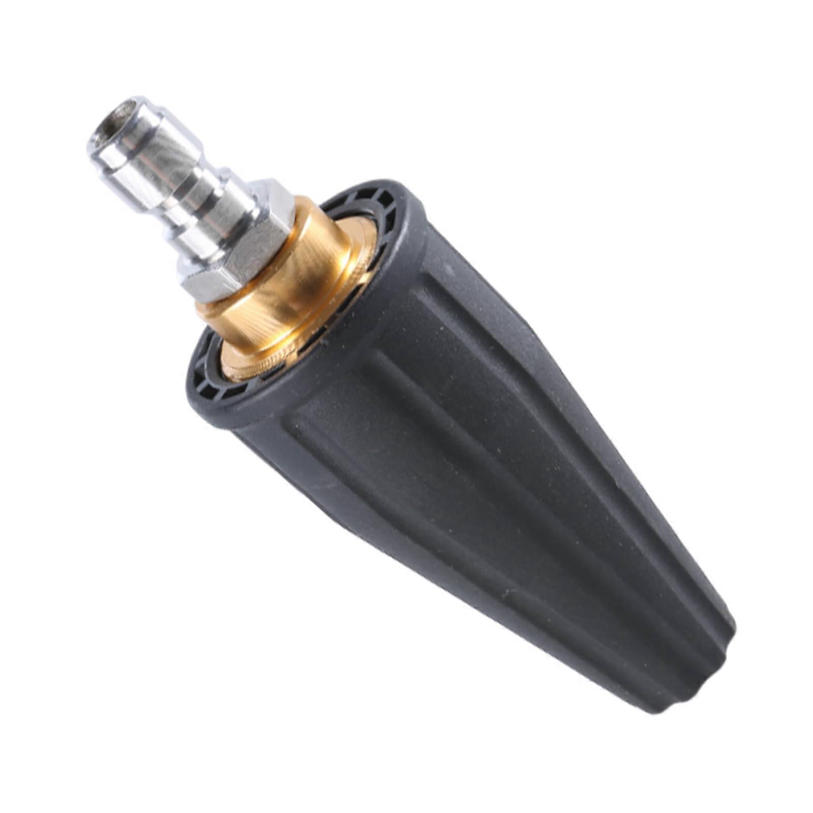 360 Degree Rotatable Turbo Nozzle with 6.35 mm Quick Connect, 3600 PSI Pressure Washer Spray Tips