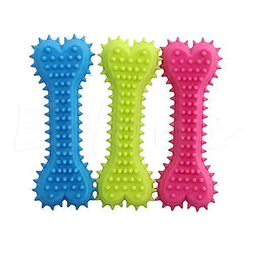 Dog Teething Bone Tug Chew Toy Teething Interactive Training Toy Bite Resistant for Dogs Cleaning Rod