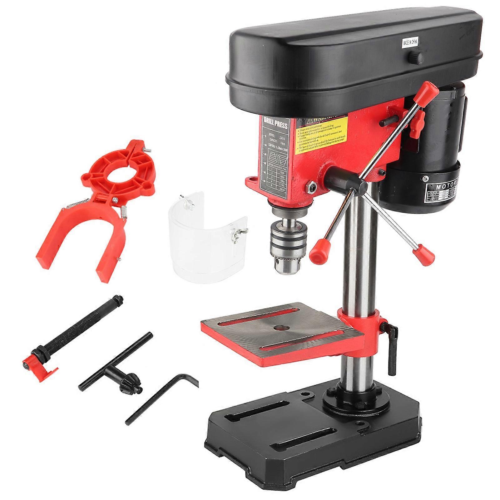 Mini Bench Drill Press Stand Workbench Mounted 350W 5 Speed 50mm