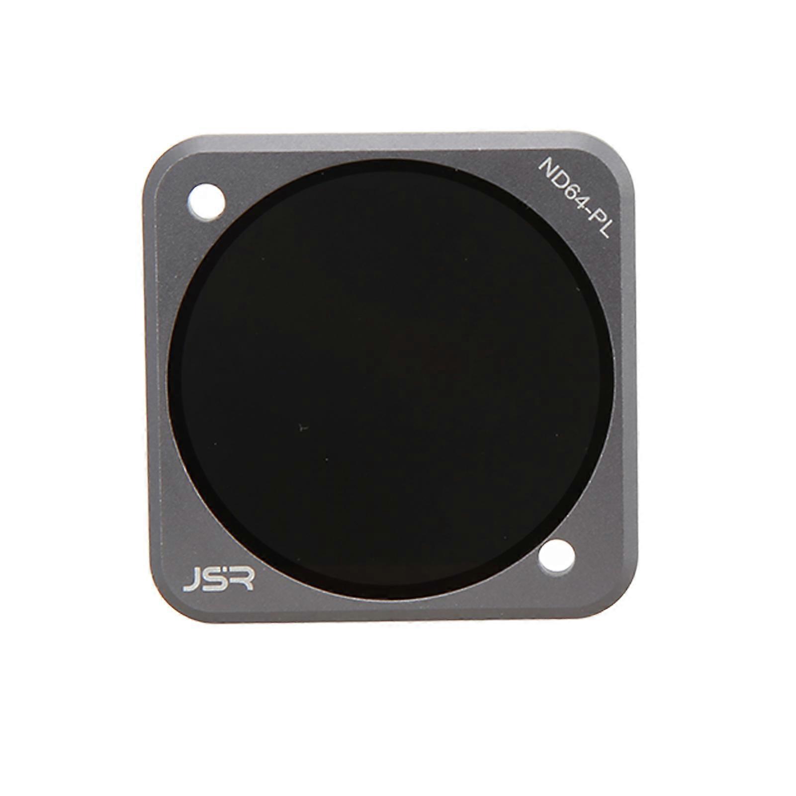 Junestar Multi Layer Coating NDPL Lens Filter for DJI Action 2 Camera Lens Replacement FilterND64-PL