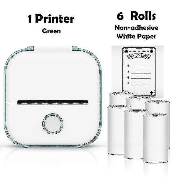 Phomemo T02 mini printer Portable printer Thermal Wireless inkless pocket printer Self-adhesive label printer null none
