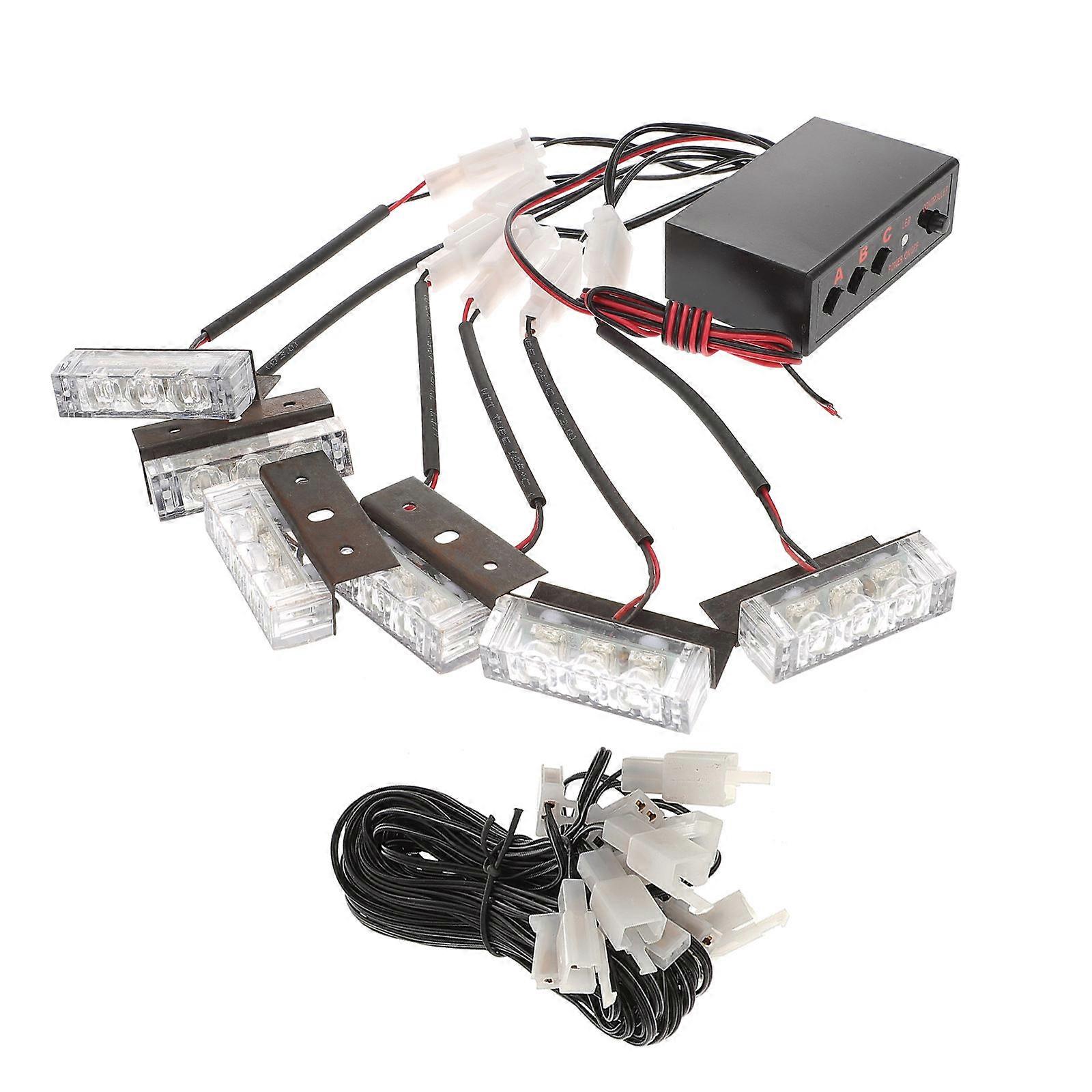 High Power Warning Light For Emergency Situations Such As Outdoor Use 7.5X5Cm Strobe 1Pcs