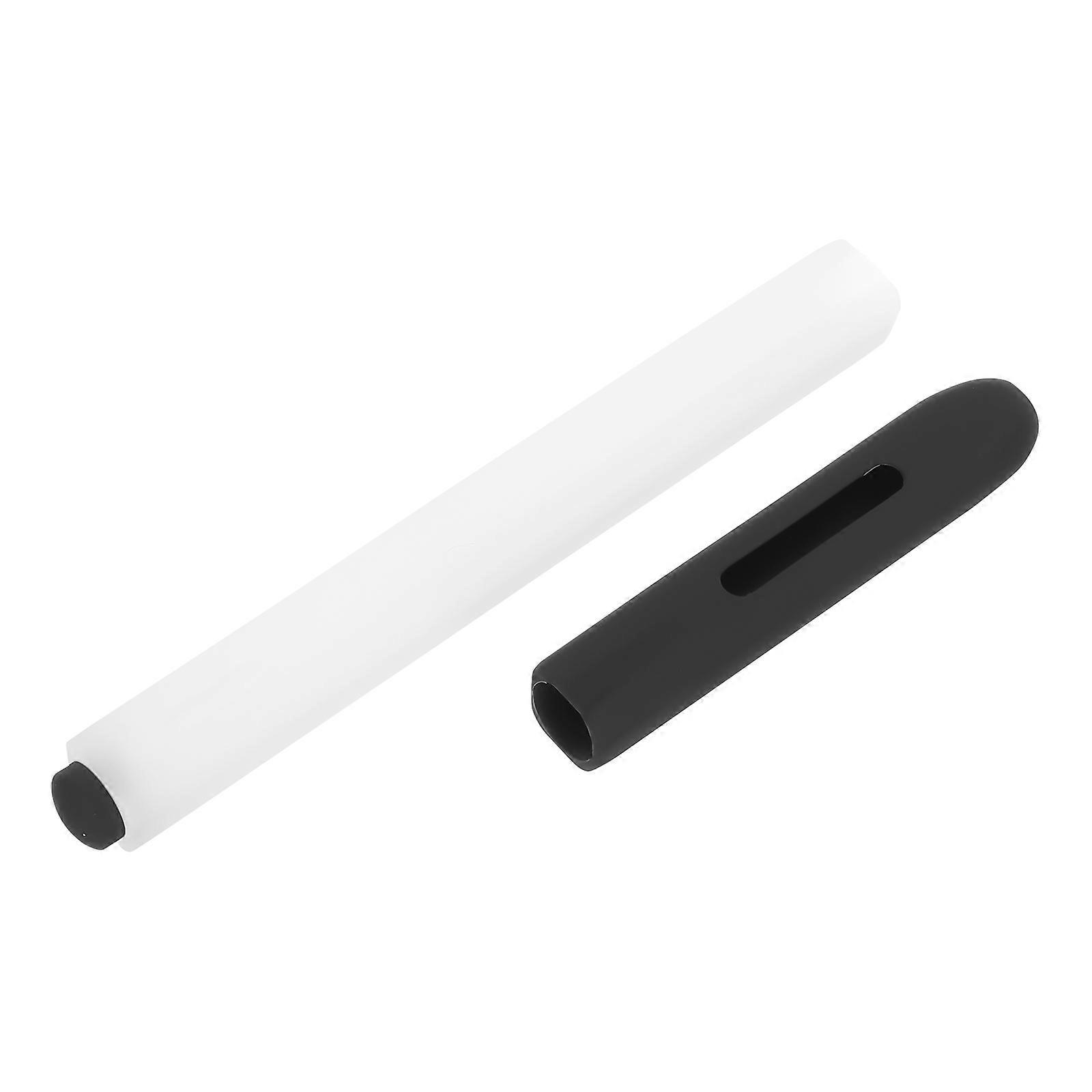 Pen Holder Soft Silicone Pencil Case Cylindrical Shape Daily Use 1Pack