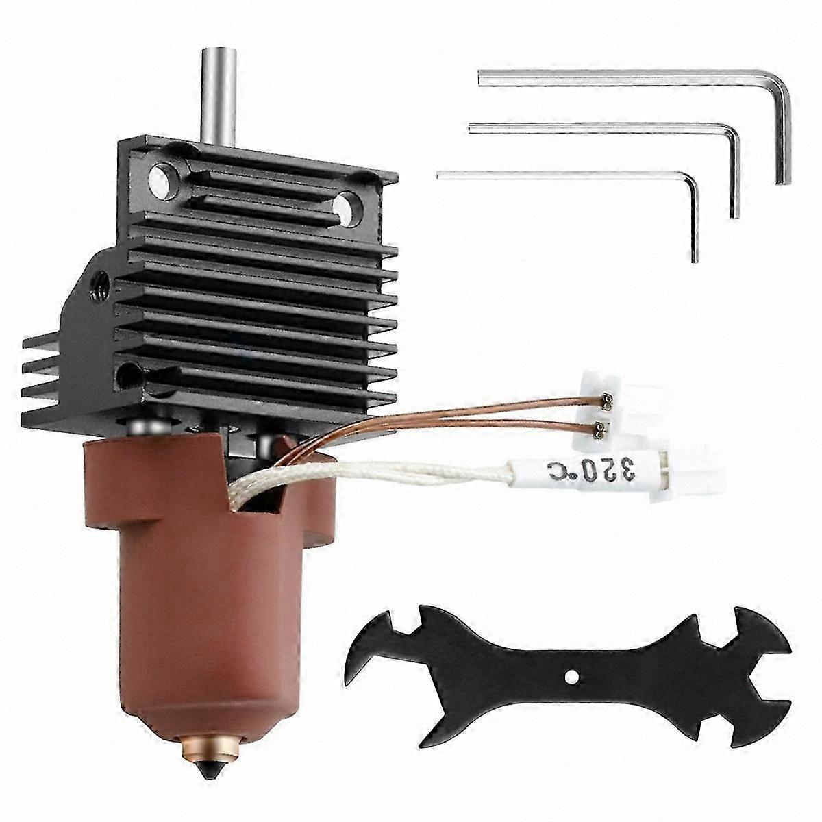 All-Metal Extruder with Quick-Swap Nozzle for 3D Printers