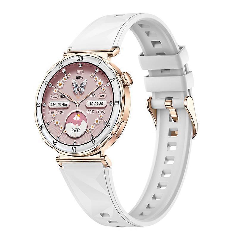 I222 AMOLED 1.19" Bluetooth Smartwatch (White)