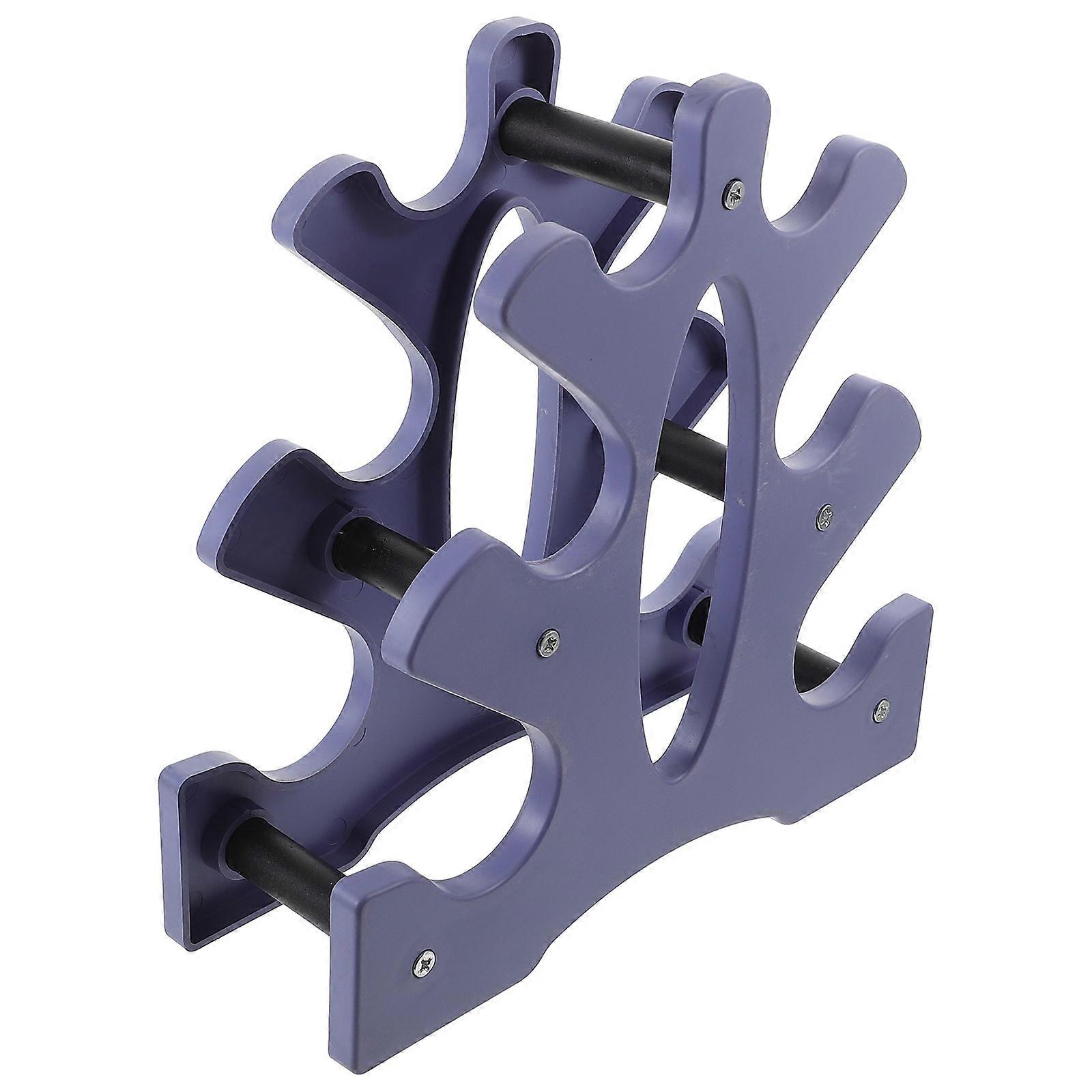 Dumbbell Bracket Holder Dumbbell Rack Home Gym Exercise Smooth Corner Design 1Pcs