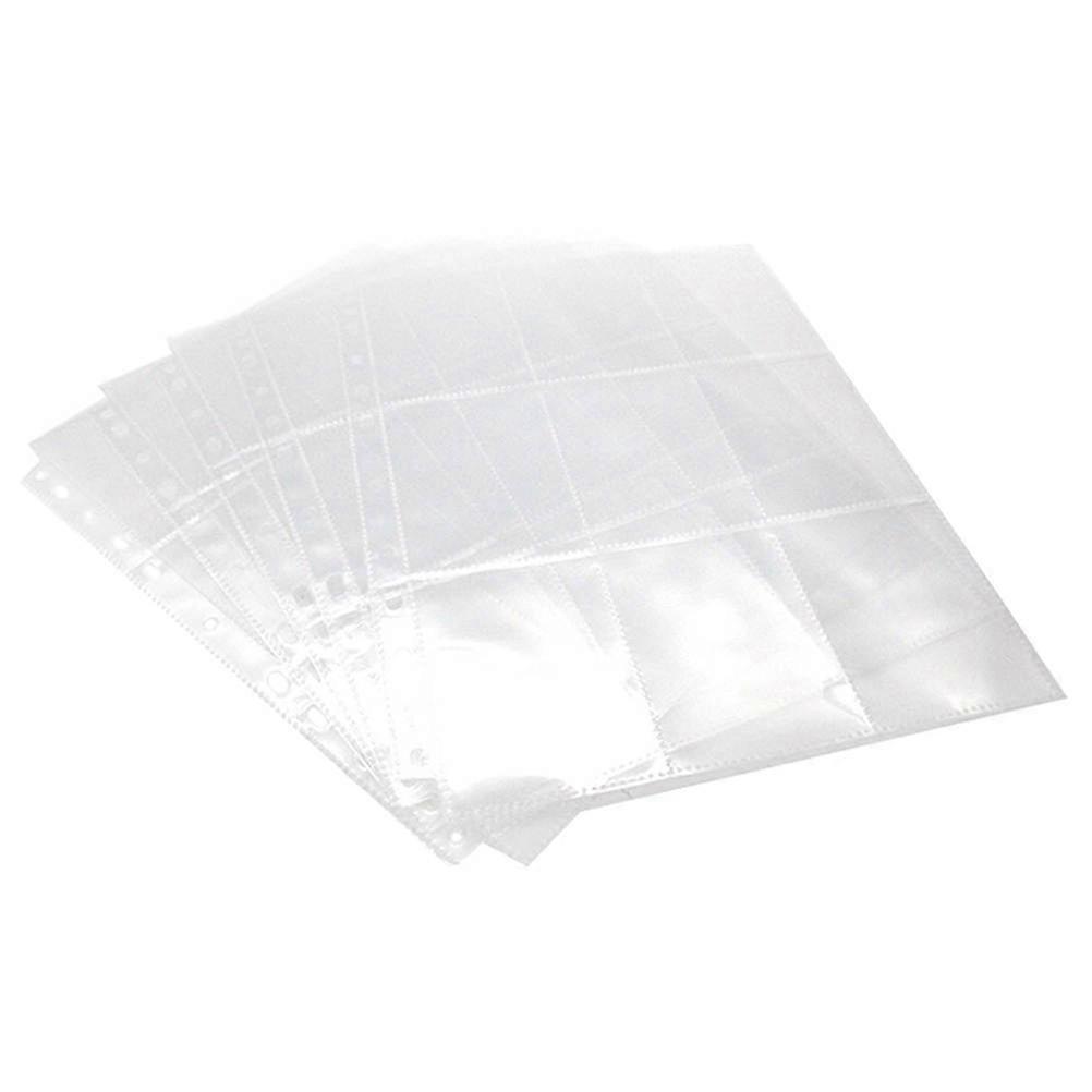 50pcs Clear Card Protector Sleeves for Stickers and Collectibles Non Stick Design