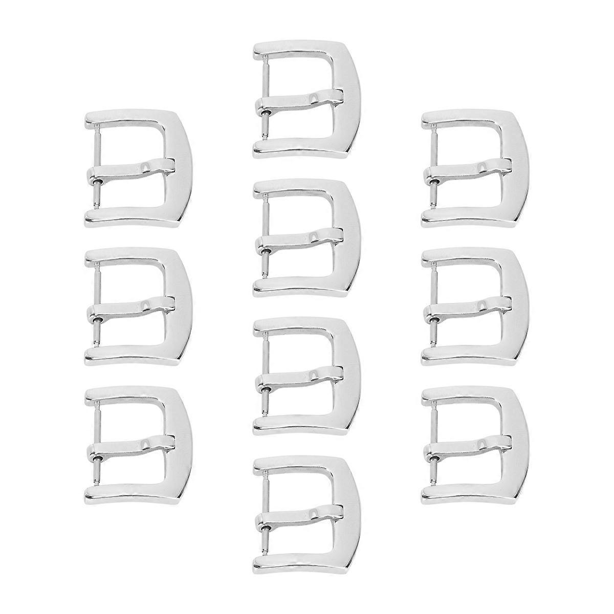 جودة عالية الفولاذ المقاوم للصدأ ووتش حزام المشبك مثالي للسرج 10 قطع في حجم 20 مم