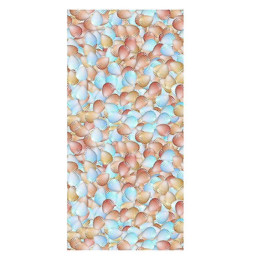 Static Cling Window Decals Frosted Window Film For Sliding Doors Multi Color Privacy Protection 1Set