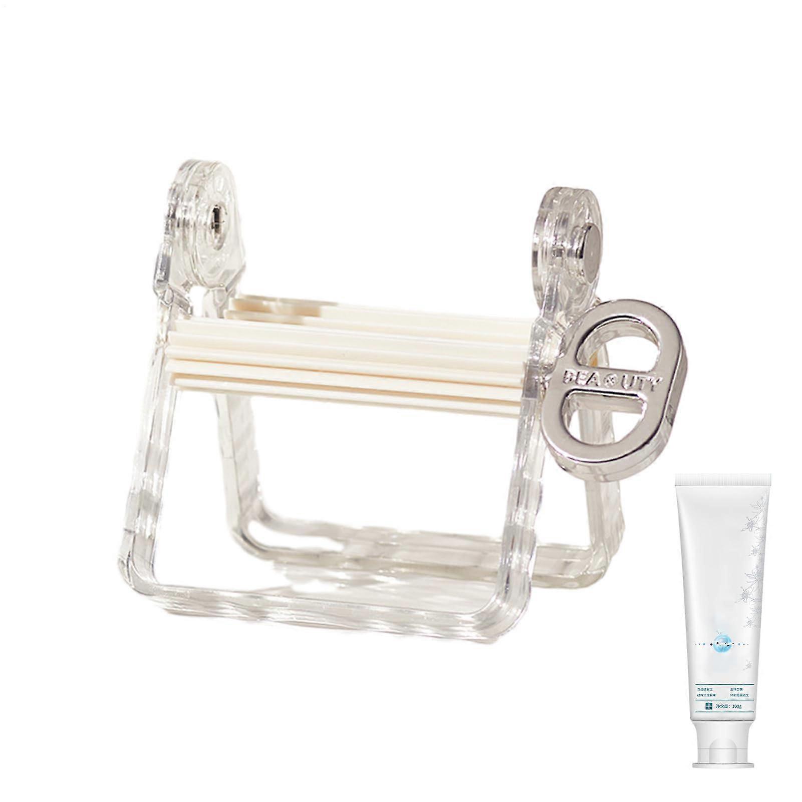 Toothpaste holder  Multiuse dispenser  Squeeze rack for tubes  Lands R White