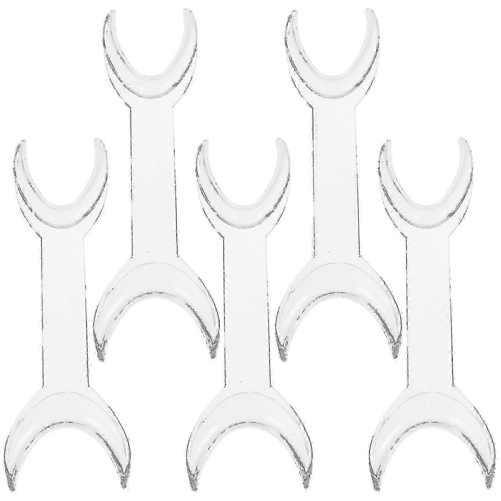 5 Stuks Wang Lip Retractor Tandheelkundige Intraorale T Vorm