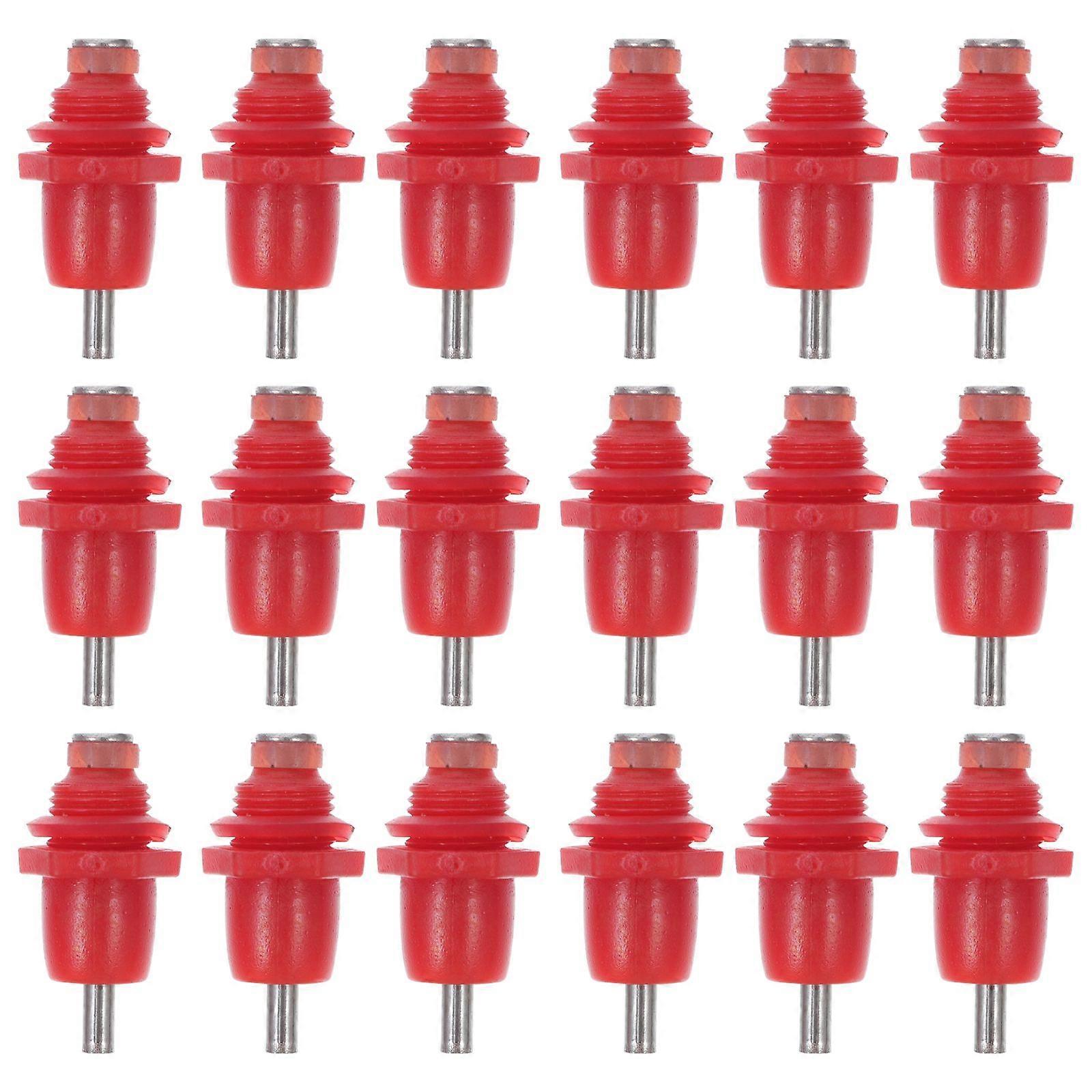 20pcs Poultry Waterer Chicken Waterer Heated Chicken Waterer Chicken Water Nipple Chicken Waterer Nipples Chicken Nipple Waterer Automatic Chicken Wat