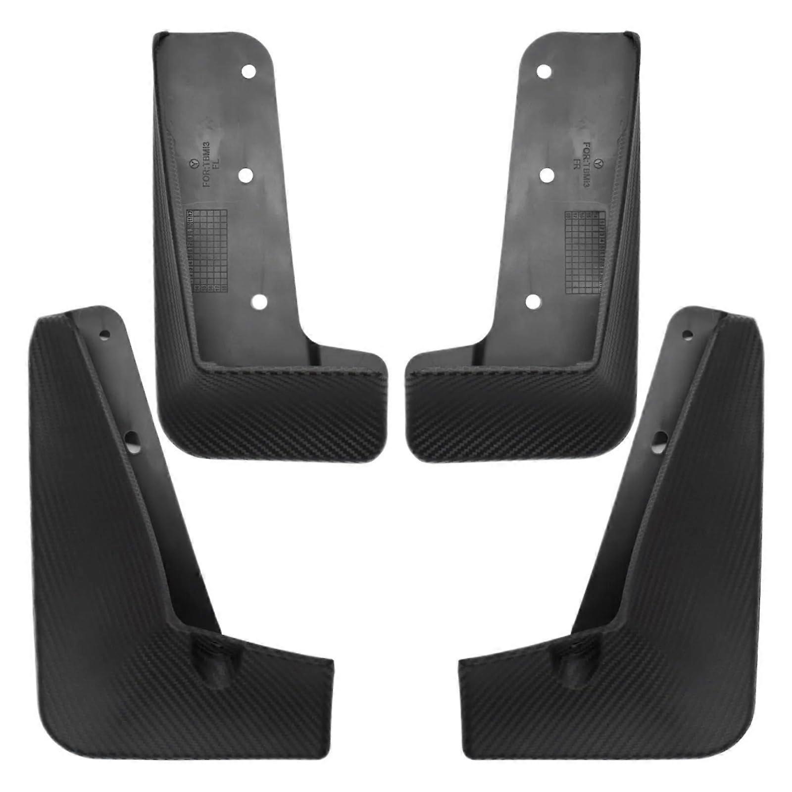 Tire Mudflaps for BMW i3 2013-2021, 4pc Set Splash Guards, Durable Mudguards, Electric Vehicle Fender Protection