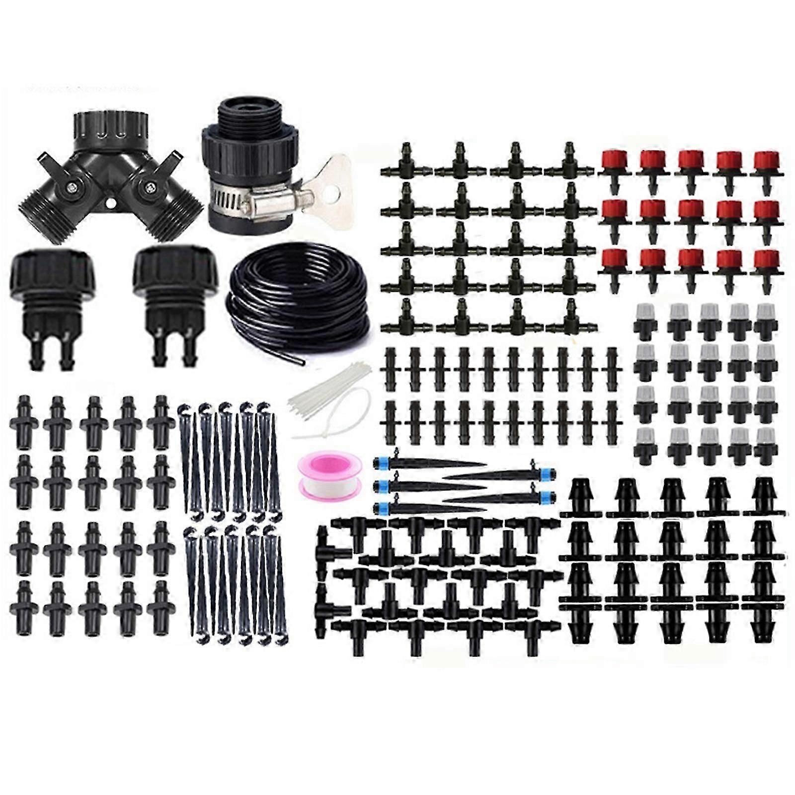 Professional Lawn Irrigation System 180 Adjustable Sprayers Water Efficient