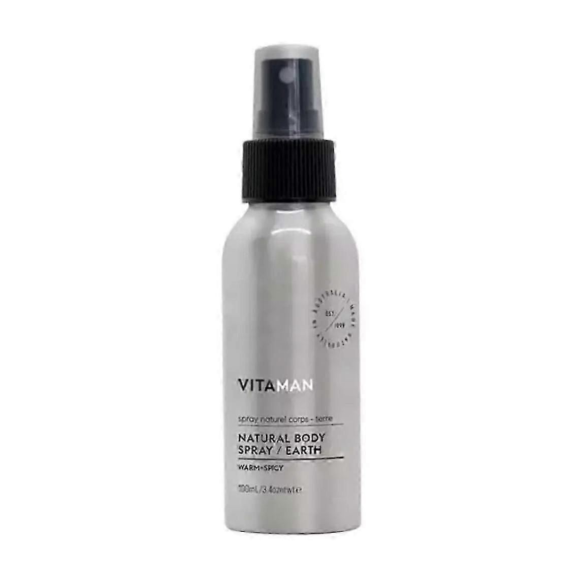 Deodorant Energizing Body Spray - Earth