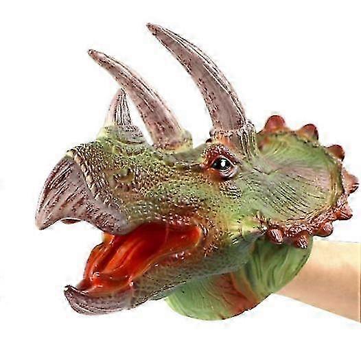 Dinosaur Hand Puppets,Realistic Soft Rubber Dinosaur