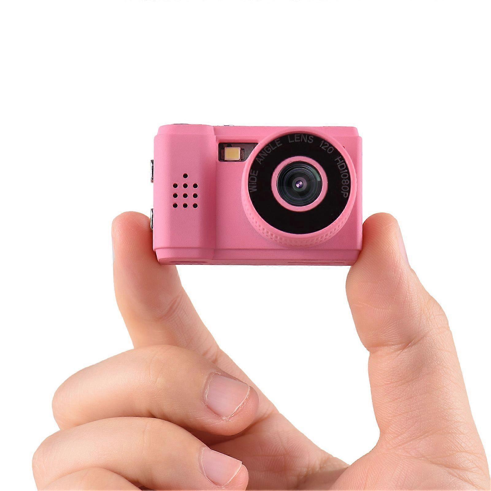 Mini Digital Video Camera 1080P Camcorder Built-in Battery with LCD Screen Flash for Photo Video
