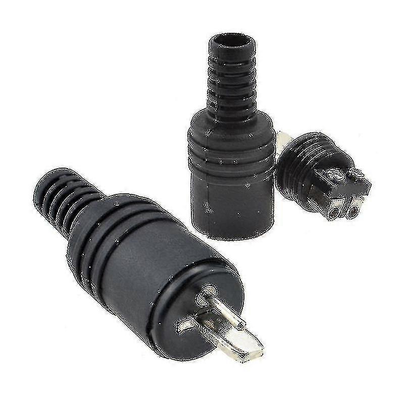 Improved Audio Connection: 2 Pin Din Speaker Plug and Hifi Connector Screw