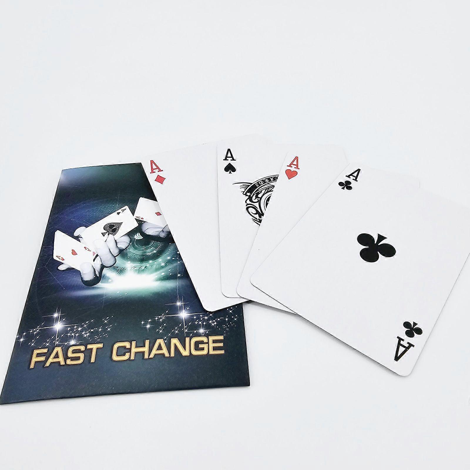 10-piece KingMagic poker deck card trick magic show props