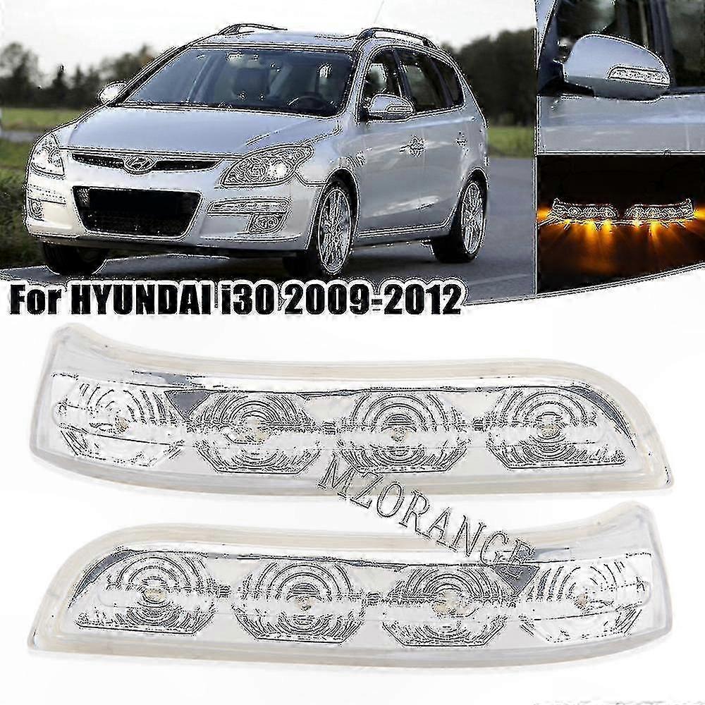LED Side Mirror Turn Signal Lights with Reverse Indicator for i30 2009-2012, 876142L600