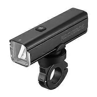 ROCKBROS RHL1000 Bright LED Bike Front Light Flashlight Rechargeable Bicycle Night Cycling Safety La