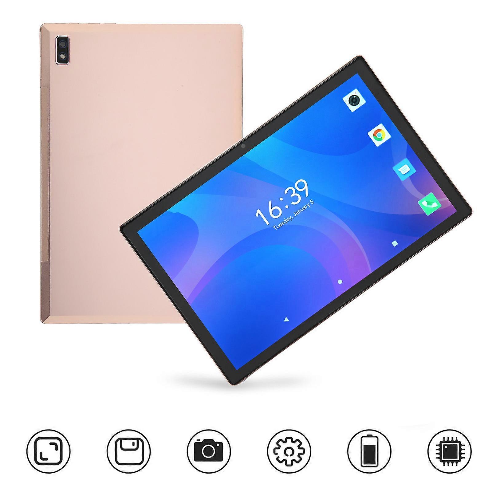 Tablette Android 12 10,1 pouces 12 Go de RAM 256 Go de ROM 5G Double SIM
