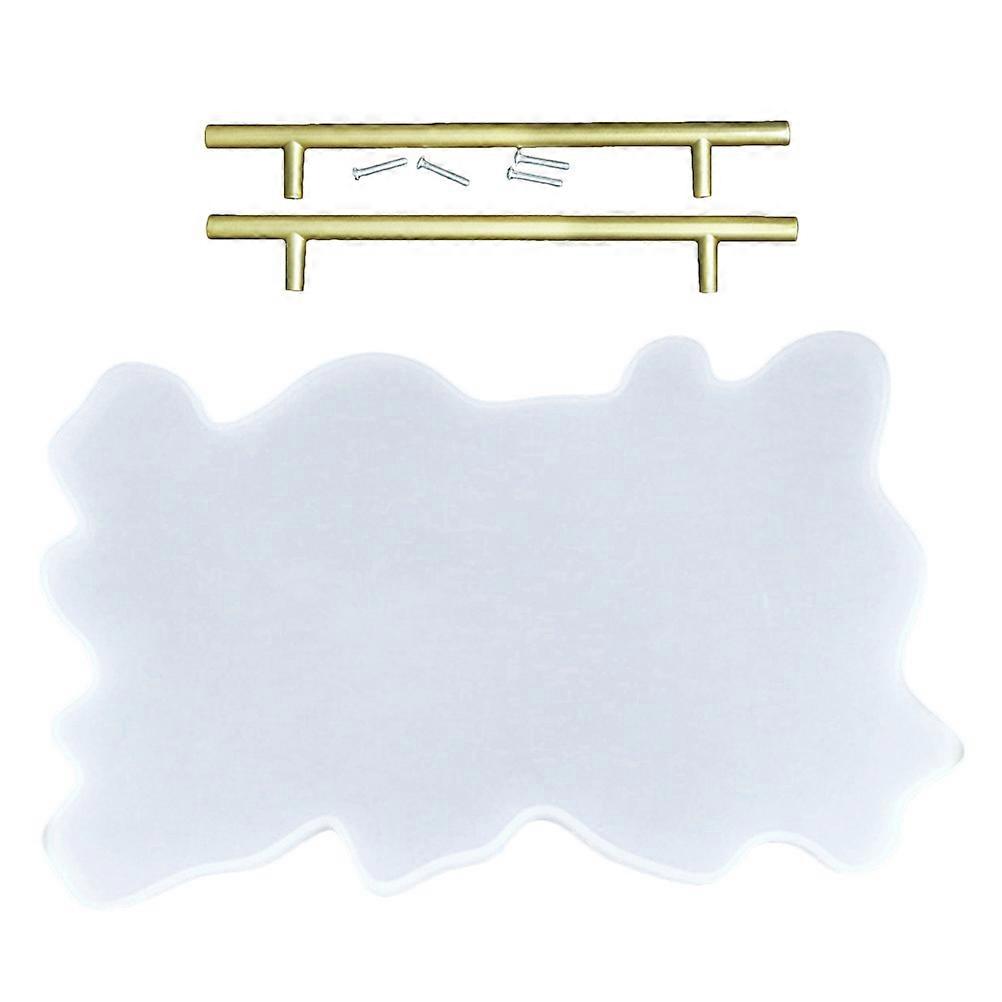 Creative Silicone Storage Tray for Holding Jewelry with Durable Mirror Surface Design 3 Pieces