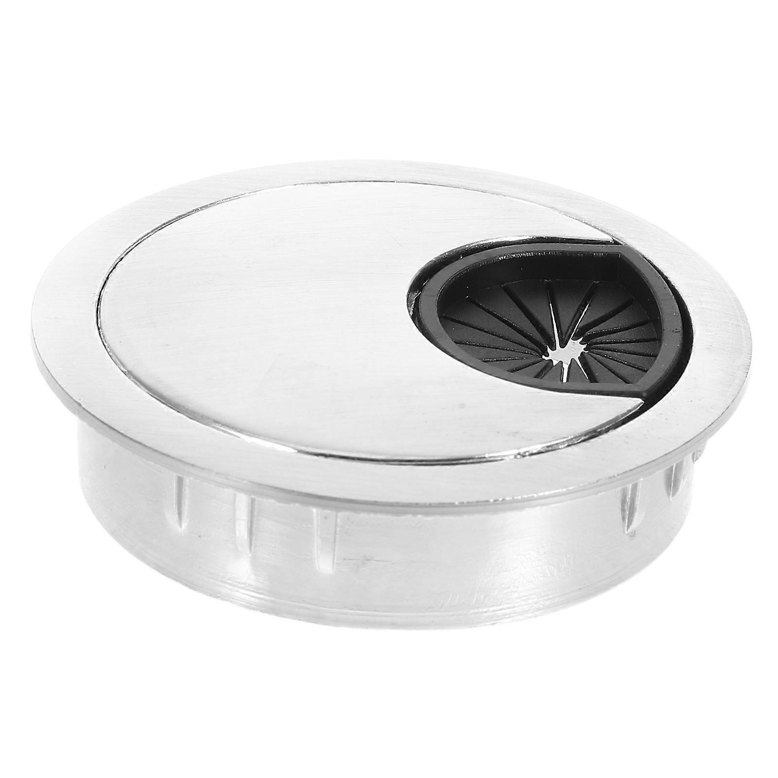 Round Cable Hole Plug for Desktop 1 Set Round Cable Grommet Wire Hole Cover