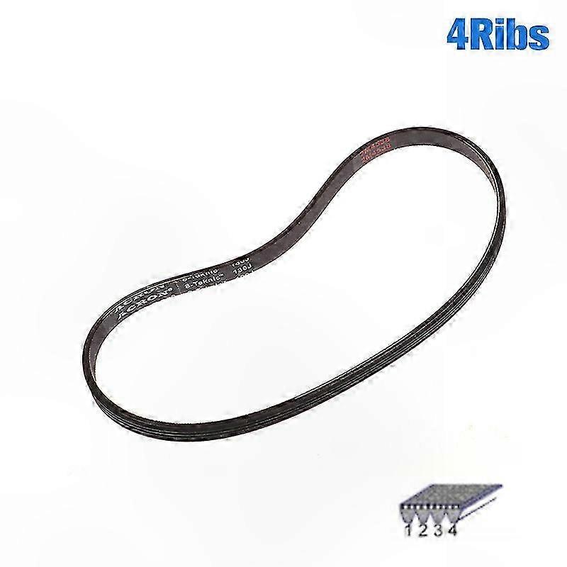 Rubber V-Belt with 3/4/5/6 Ribs for DIY RC Motor Applications PJ457 180J
